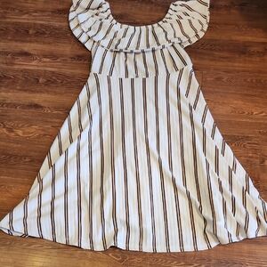 Striped Womens Dress